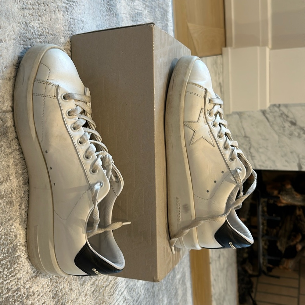 Golden Goose Pure New sneakers all white